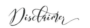 Disclaimer